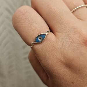 Mejuri Evil Eye Ring